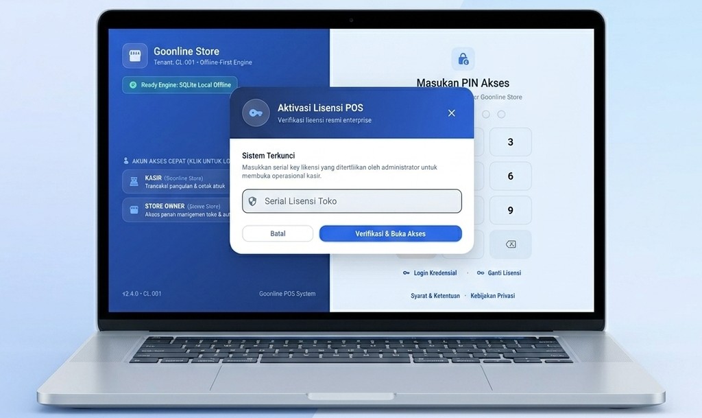 Aktivasi Lisensi Beli Putus Goonline Store